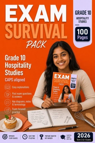 Grade 10 - Hospitality Studies